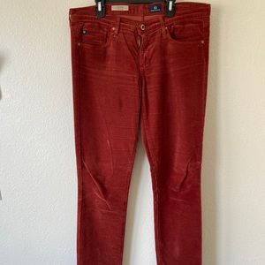 AG “The Stevie” Anthropologie corduroy pants 29R